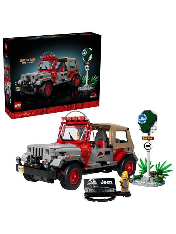 LEGO Jurassic World 77984 Jurassic Park Jeep Wrangler
