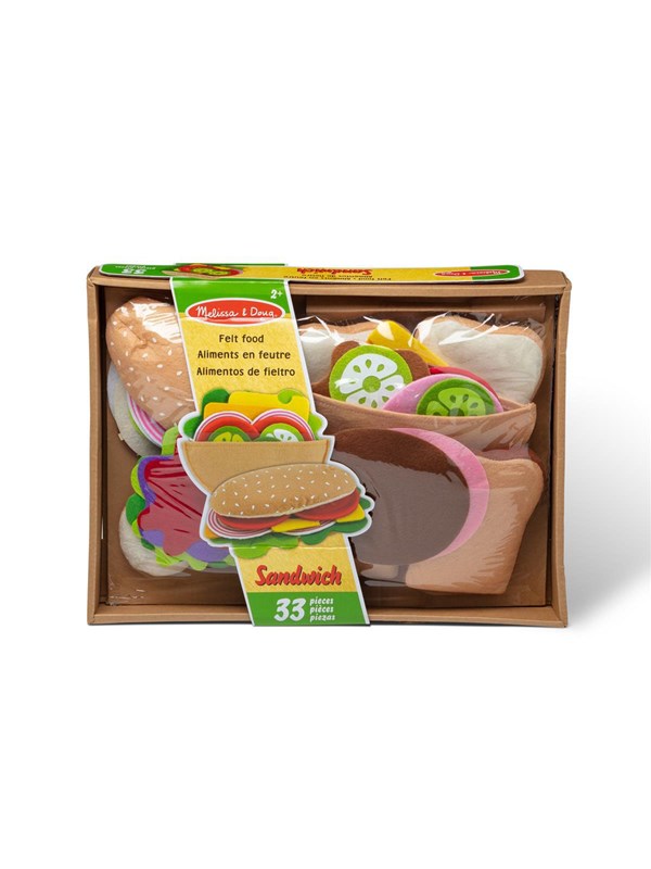 Melissa  Doug Felt Food Play Sandwich Set