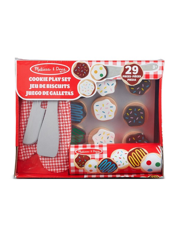 Melissa  Doug Wooden Food Playset Slice and Bake Cookies