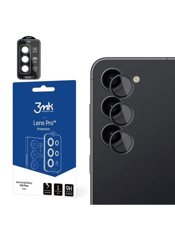 3mk Samsung Galaxy S23+ - Lens Protection Pro Black