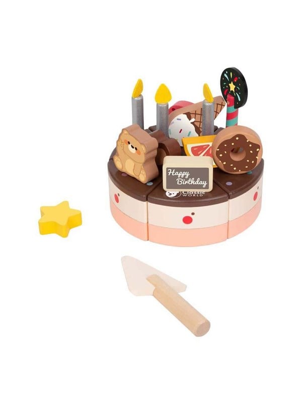Classic World Wooden Chocolate Cake