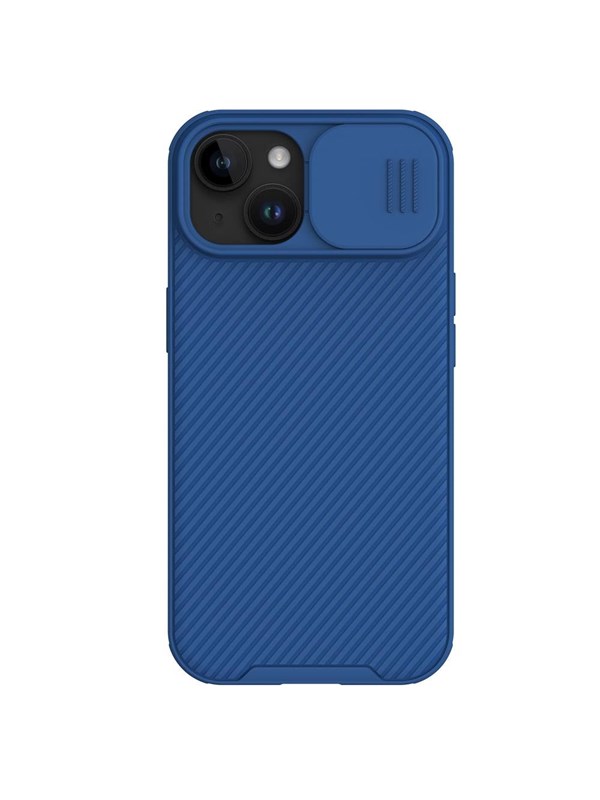 Nillkin CamShield Pro Magnetic Case for iPhone 15 Plus with Camera Cover - Blue