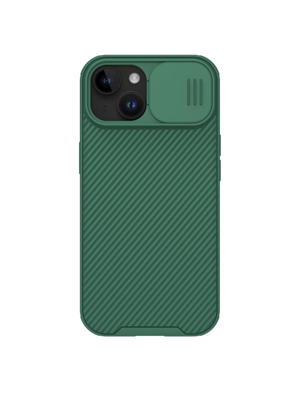 Nillkin CamShield Pro Magnetic Case for iPhone 15 Plus with Camera Cover - Green