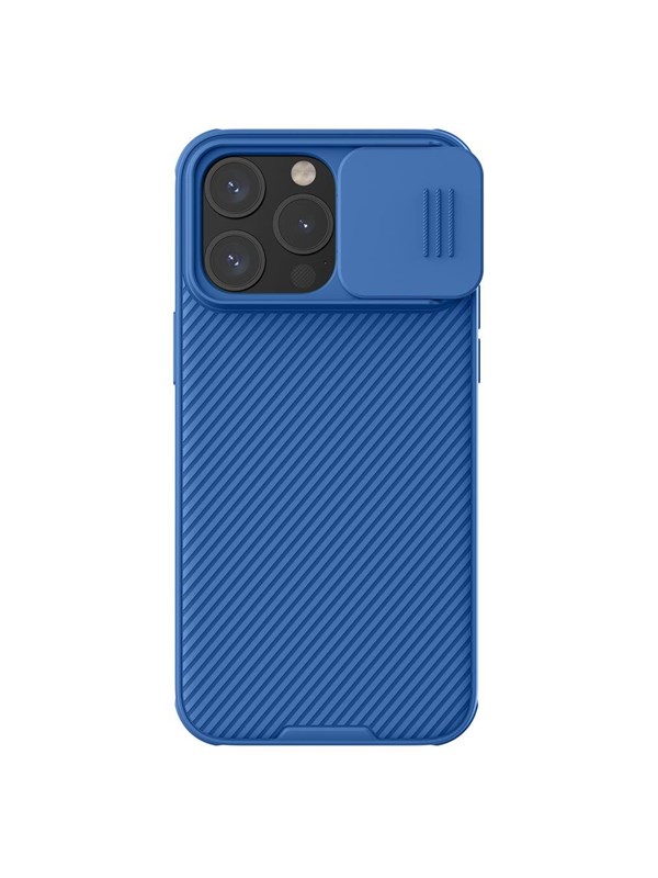 Nillkin CamShield Pro Magnetic Case for iPhone 15 Pro Max with Camera Cover - Blue