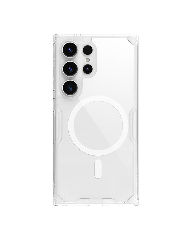 Nillkin Nature Pro Armored Case with Magnetic Ring for Samsung Galaxy S24 Ultra - White