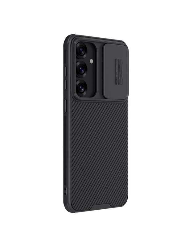 Nillkin CamShield Pro Case for Samsung Galaxy S25 with Camera Cover - Black
