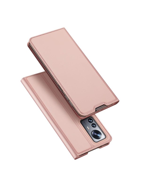 Dux Ducis Skin Pro Holster Case Cover Flip Cover Xiaomi 12 Pro pink
