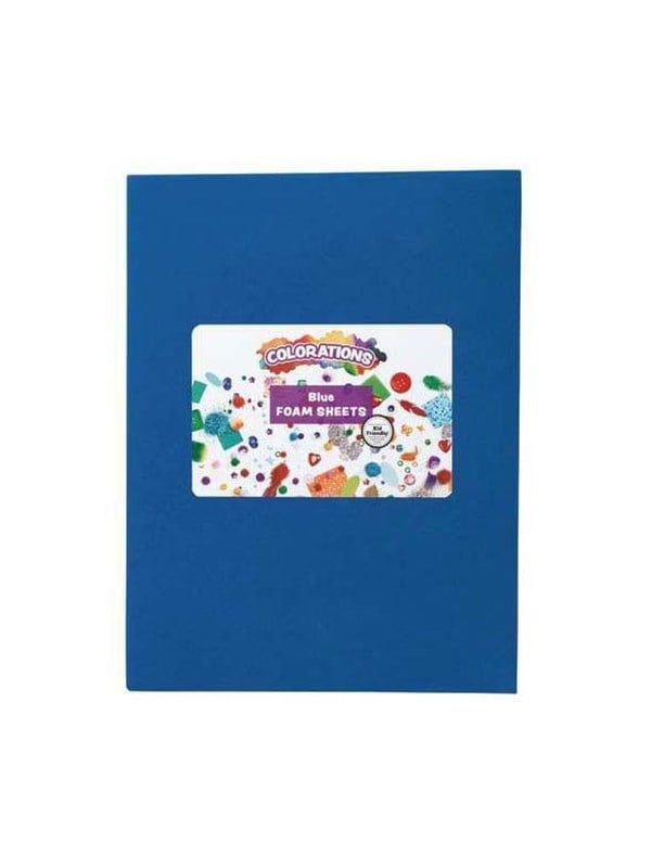 Colorations - Foam Sheets Blue 10 pcs.