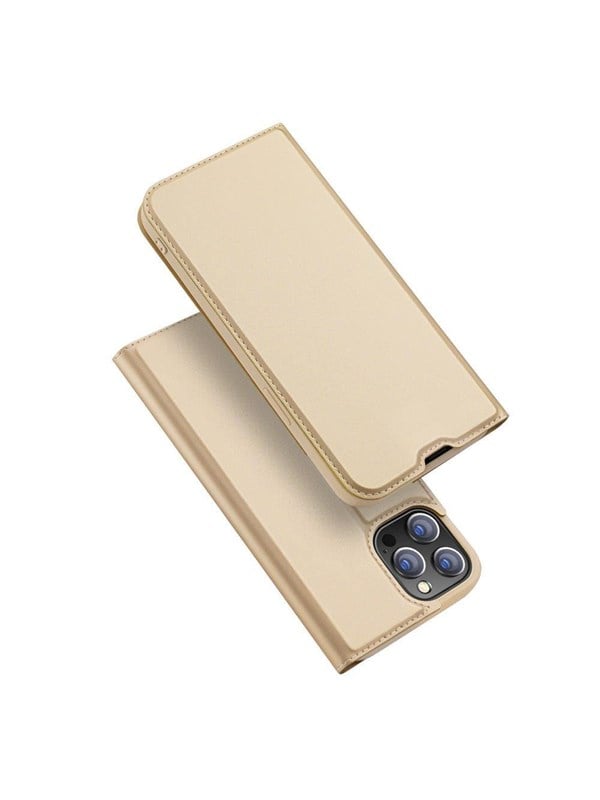 Dux Ducis Skin Pro Holster Case Flip Cover iPhone 13 Pro Gold