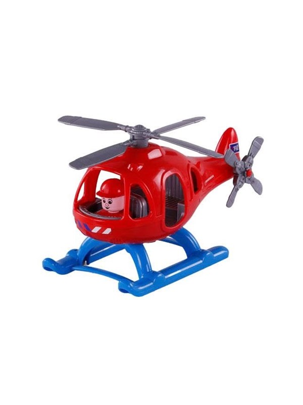 Cavallino Toys Cavallino Fire Helicopter with Action Figure 29.5cm