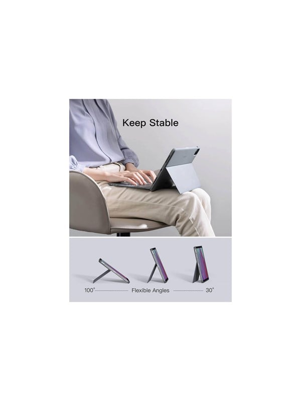 Inateck KB04111 - keyboard - with touchpad - grey Input Device - Tastatur - Grau