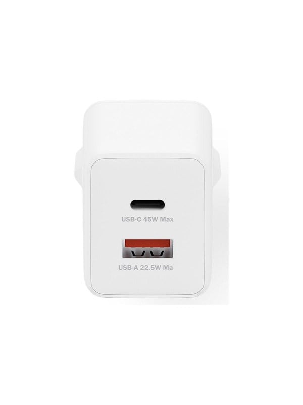 Assmann DIGITUS USB GaN Charger 45W, 1x USB-C, 1x USB-A