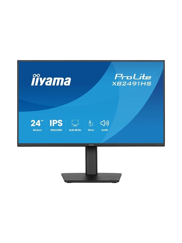 24" iiyama ProLite XB2491HS-B1 - LED monitor - Full HD (1080p) - 24"