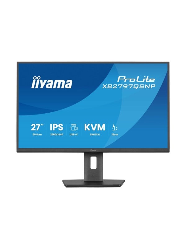 Iiyama Prolite Xb2797qsnp-B1 68,5Cm (27") Wqhd Ips 16:9 75 Hz Monitor Größe 27 Schwarz - Bild 4