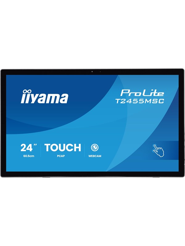 Image of 24" iiyama ProLite T2455MSC-B2 - LCD monitor - Full HD (1080p) - 24"