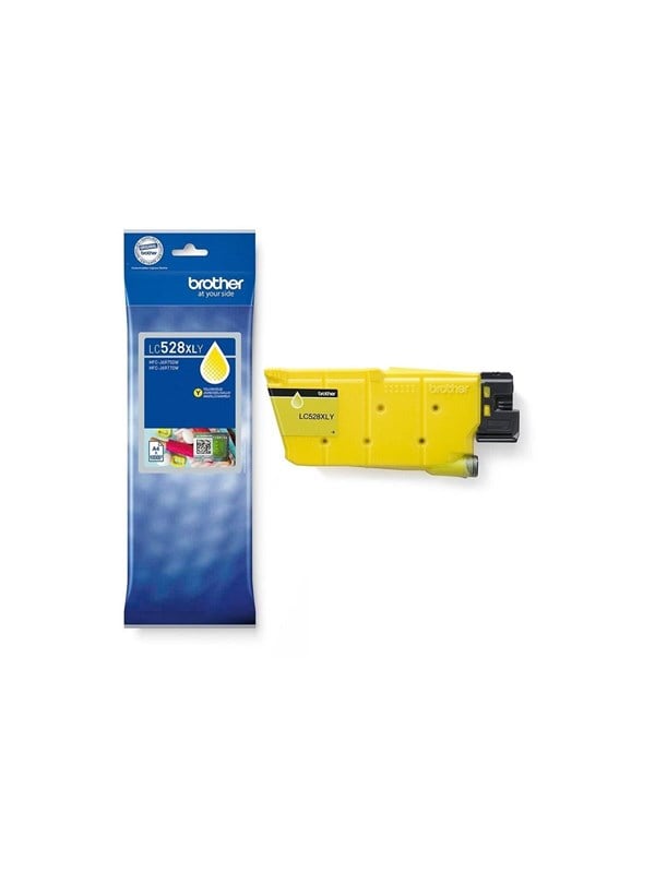 Brother Brother Tintenpatrone LC-528XLY Gelb (ca. 10000 Seiten)