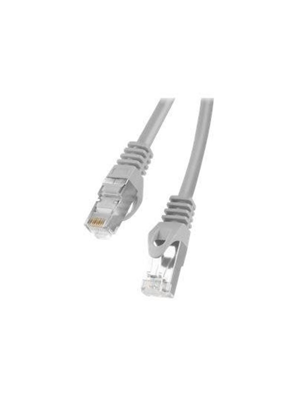 patch cable - 15 m - RAL 7035 grey - Grau - 15 meter