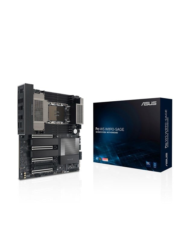 ASUS Pro WS W890-SAGE Mainboard - Intel W890 - Intel LGA4710-2 - DDR5 RAM - SSI Server