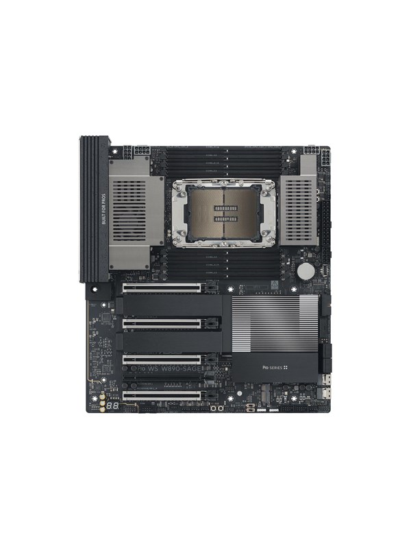 ASUS Pro WS W890-SAGE Mainboard - Intel W890 - LGA4710-2 Socket socket - DDR5 RAM - SSI (Server)