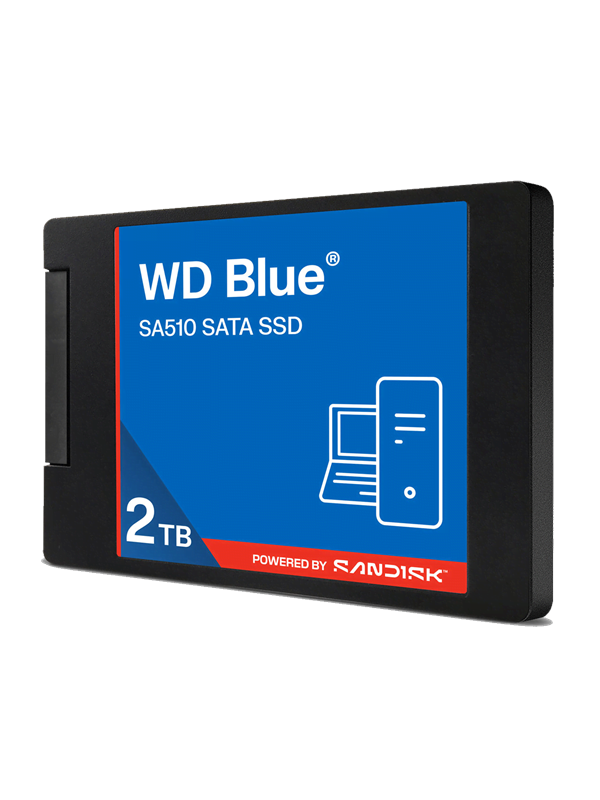 SANDISK WD Blue SA510 SSD - 2TB - SATA-600 - 2.5"