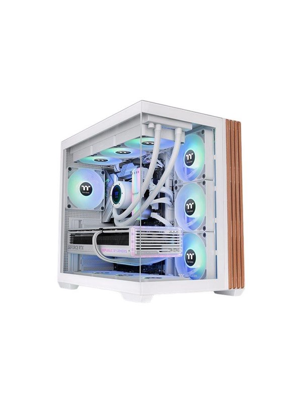 Thermaltake View 380 XL WS ARGB Mid Tower Tempered Glass PC Gaming Cas