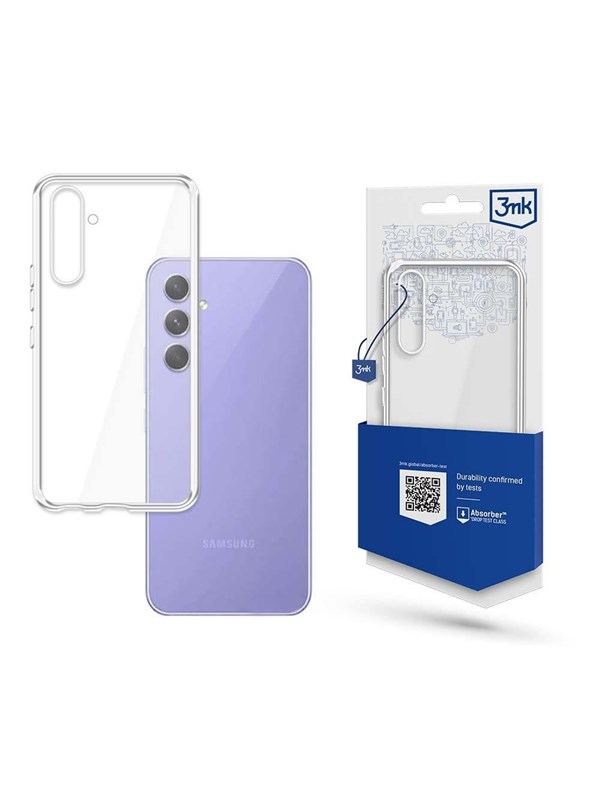 Image of 3mk Case for Samsung Galaxy A54 5G silicone series Clear Case - transparent