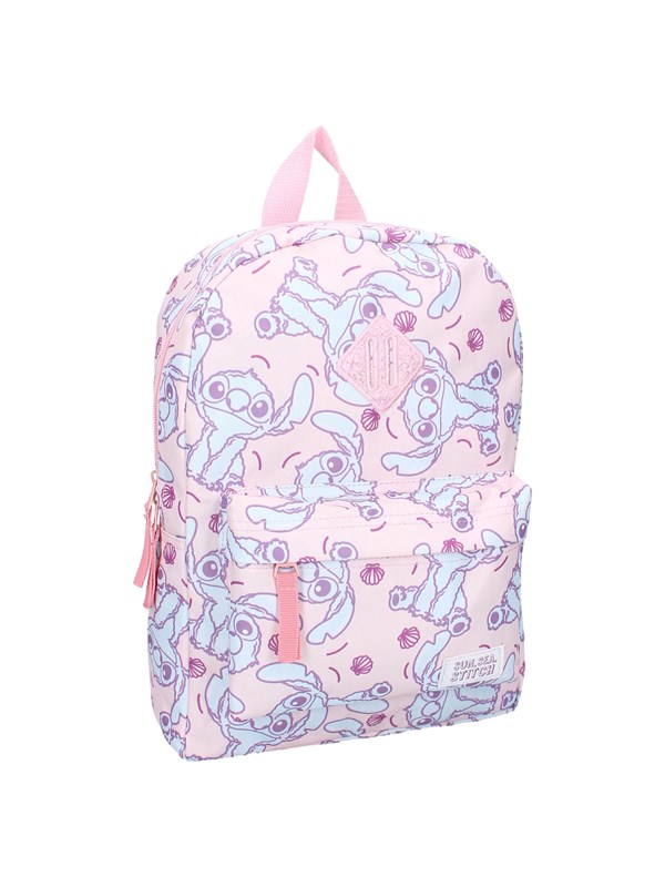 Stitch Rucksack Friends first Rosa Schultasche mit goldenen Details