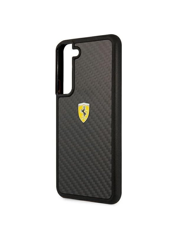 Ferrari On Track Real Carbon Case for Samsung Galaxy S22 - Black