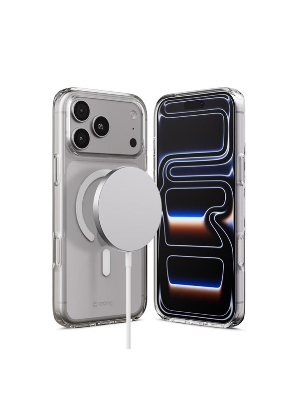 CRONG Clear MAG Cover - MagSafe iPhone 17 Pro Max Case (Clear)