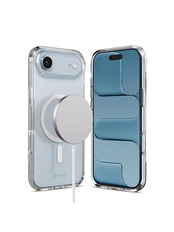 CRONG Clear MAG Cover - MagSafe iPhone Air Case (Clear)