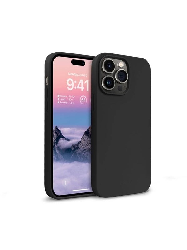 CRONG Color Cover - iPhone 14 Pro Case (Black)
