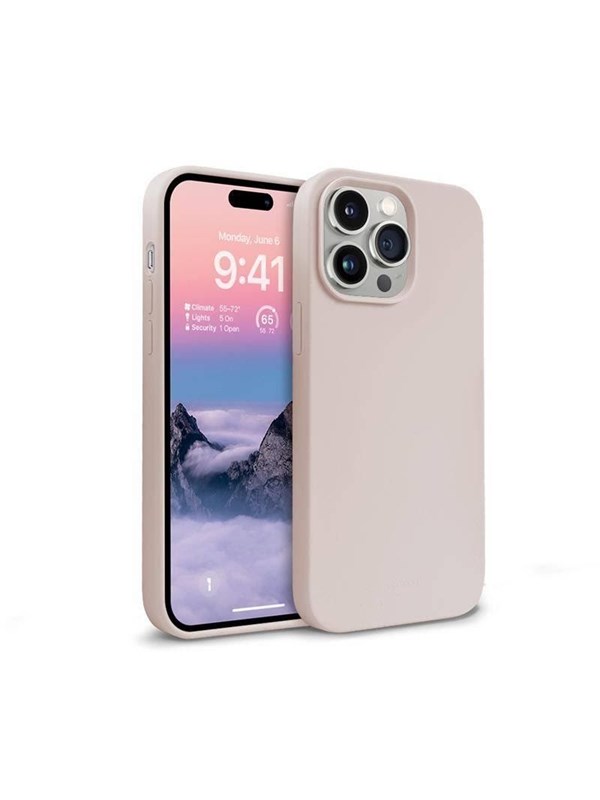 CRONG Color Cover - iPhone 14 Pro Max Case (Sand Pink)