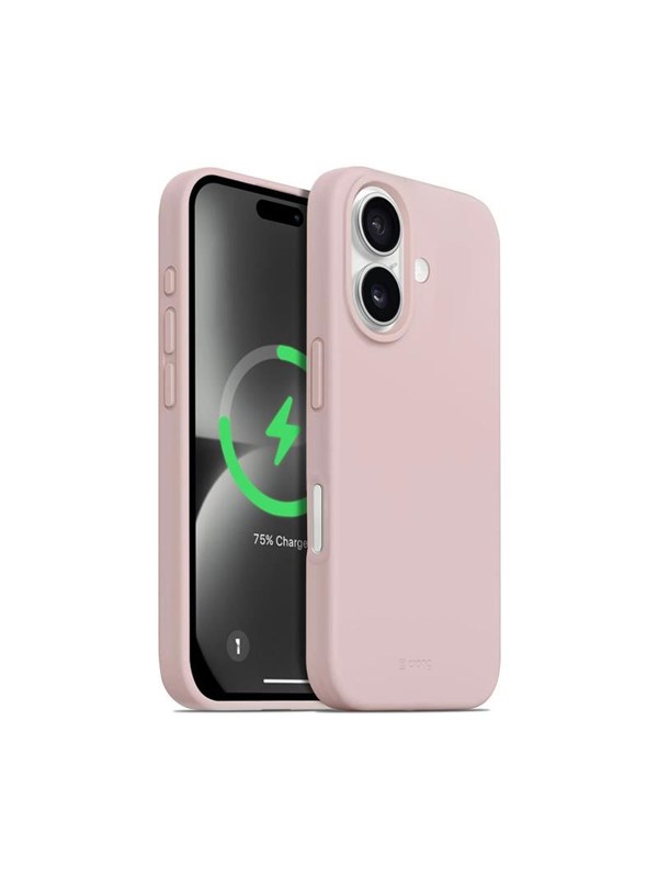 CRONG Color Cover Magnetic - iPhone 16 MagSafe Case (sand pink)