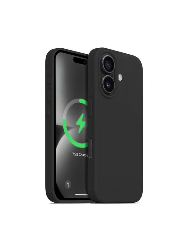 CRONG Color Cover Magnetic - iPhone 16 Plus MagSafe Case (Black)