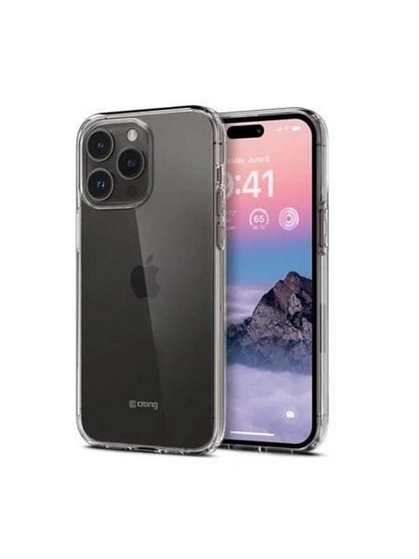 CRONG Crystal Slim Cover - iPhone 14 Pro Max Case (Clear)
