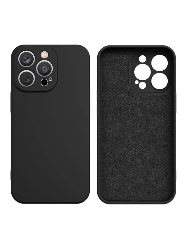 Hurtel Silicone Case for Samsung Galaxy A55 - Black