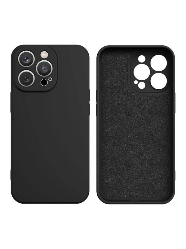 Hurtel Silicone Case for Samsung Galaxy S24+ - Black