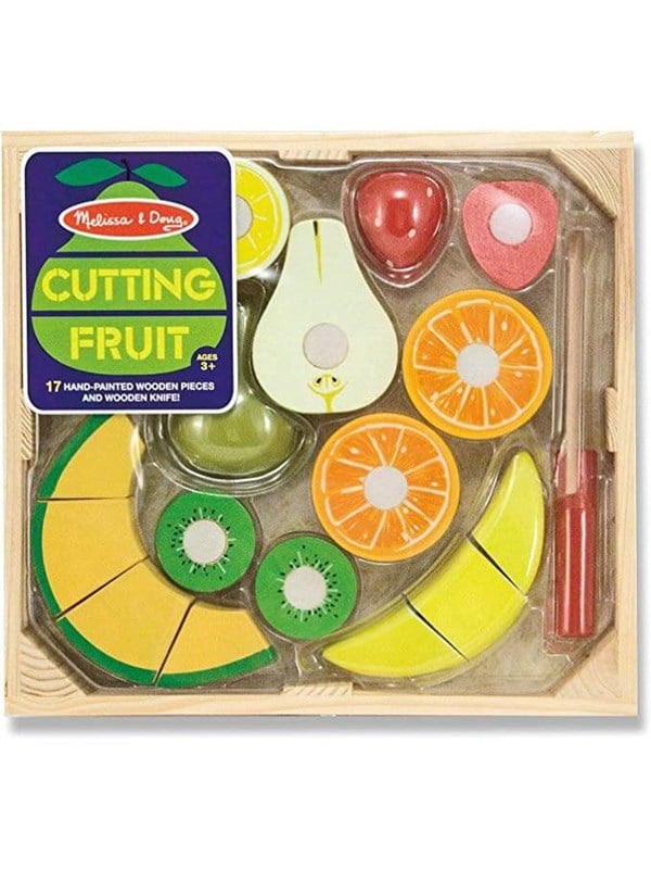 Melissa & Doug Food Play Wooden Cutting Fruit