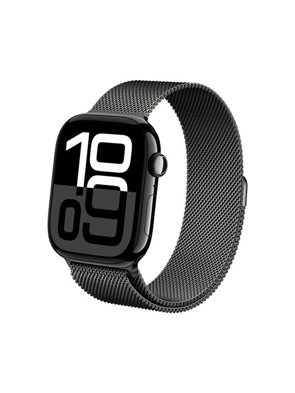 CRONG Milano Steel - Stainless Steel Strap for Apple Watch 38/40/41/42 mm (Graphite)