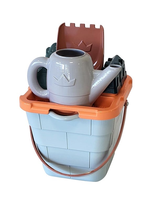 Ecoiffier Sandcastle Bucket - 16cm 6pcs.