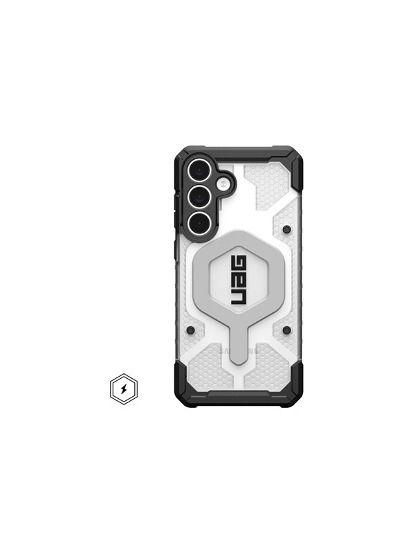 UAG Pathfinder Back Cover Magnet für das Samsung Galaxy S25 FE - Ice / Silver