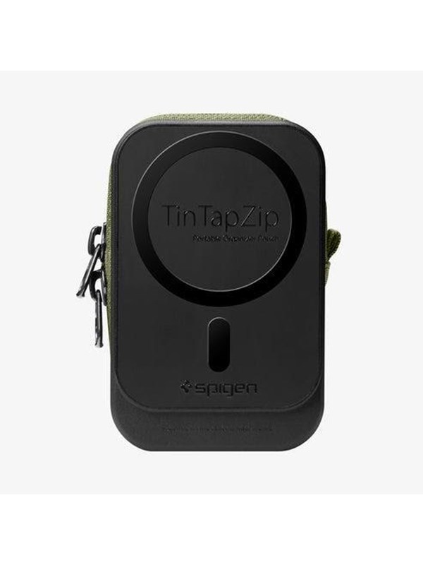 Spigen Portable Organizer Pouch TintapZip MagSafe - olive green