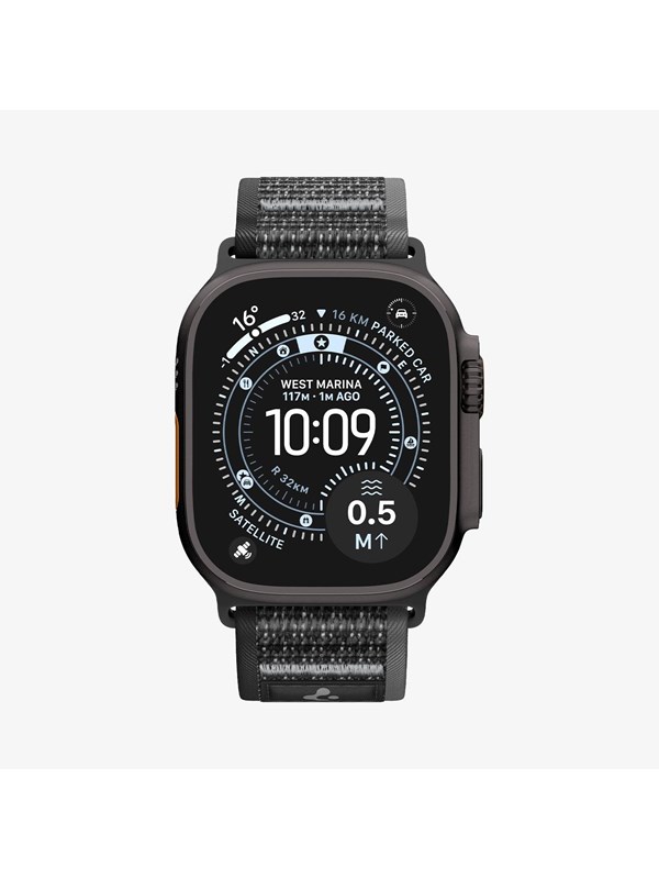 Spigen Athlex Air 2 Armband für Apple Watch 49mm / 46mm / 45mm / 44mm Serien, Grau AMP11113