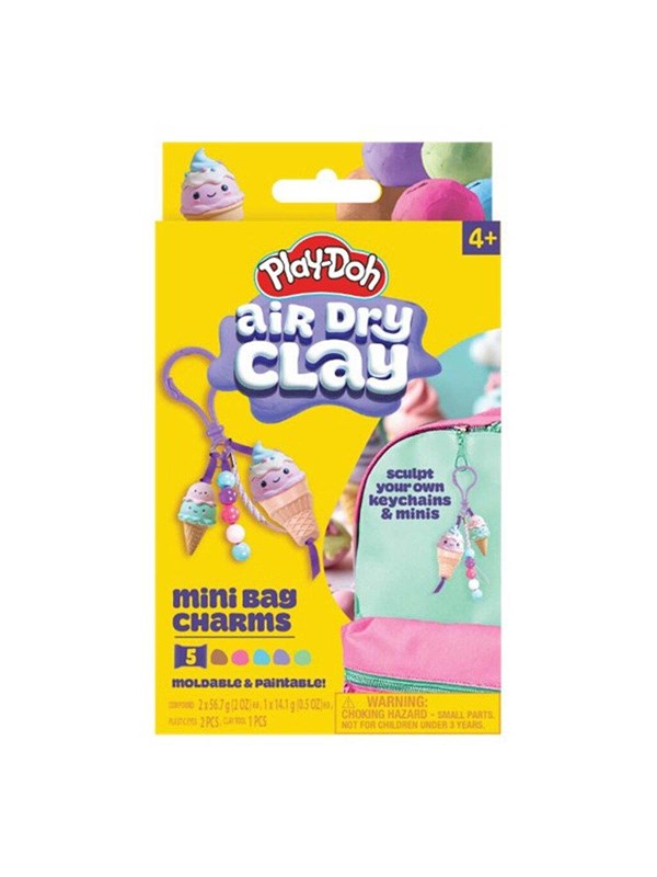 Image of Play-Doh Air Dry Clay Charms Ice Cream