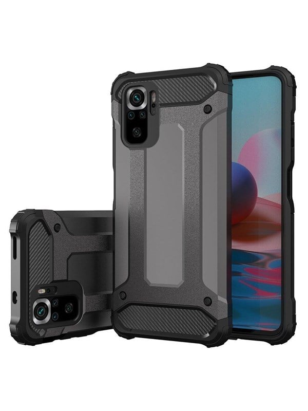 Hurtel Hybrid Armor Armored Hybrid Case Cover Xiaomi Redmi Note 11 Pro+ 5G (China) / 11 Pro 5G (China) / Mi11i HyperCharge / Poco X4 NFC 5G Black