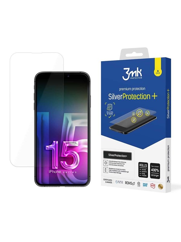 Image of 3mk Apple iPhone 15 Pro - SilverProtection+