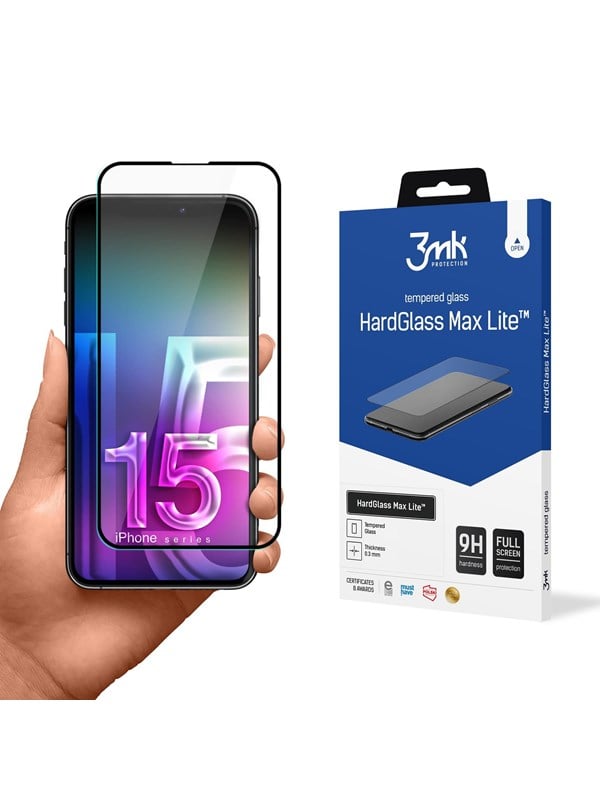 3mk Apple iPhone 15 Plus - HardGlass Max Lite