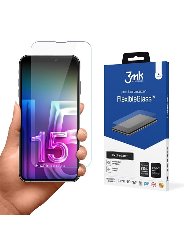 Image of 3mk Apple iPhone 15 Plus - FlexibleGlass