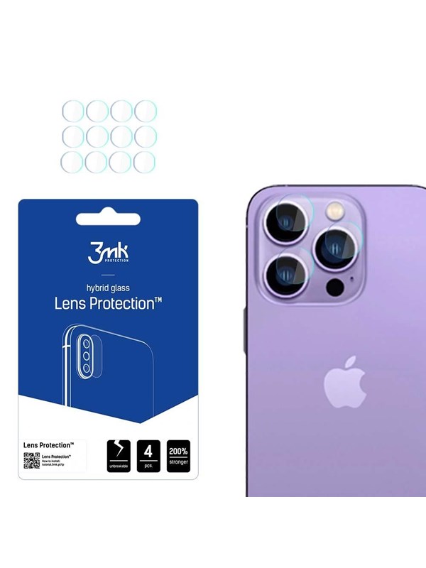 Image of 3mk Camera Glass For iPhone 14 Pro Max / 14 Pro 7H For Series Lens Protection Lens