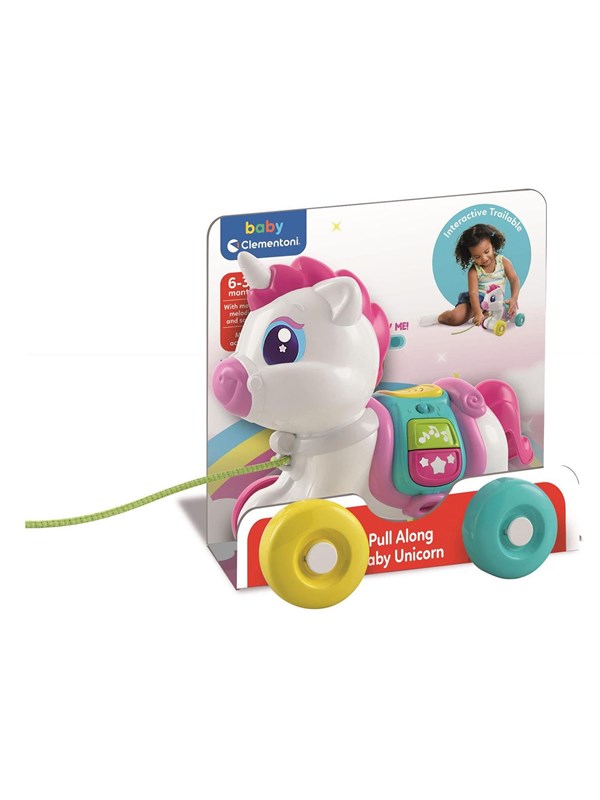 Clementoni Pull Along Unicorn